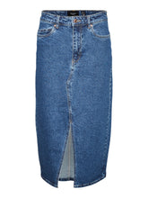 Load image into Gallery viewer, VMVERI Skirt - Medium Blue Denim
