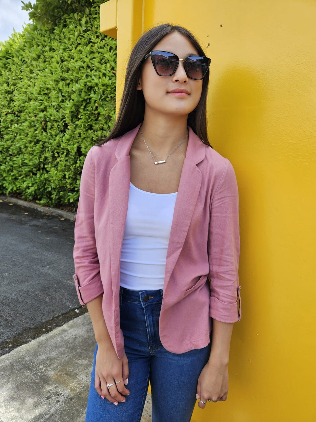 VMJESMILO Blazer - Mesa Rose