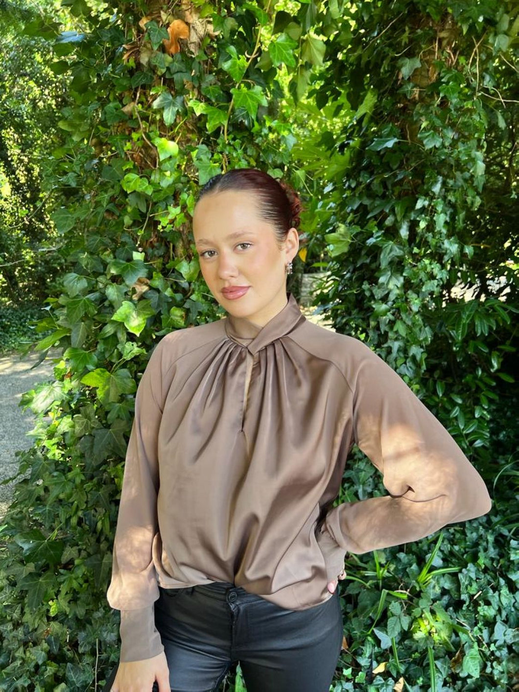 VMSIWA T-Shirts & Tops - Brown Lentil