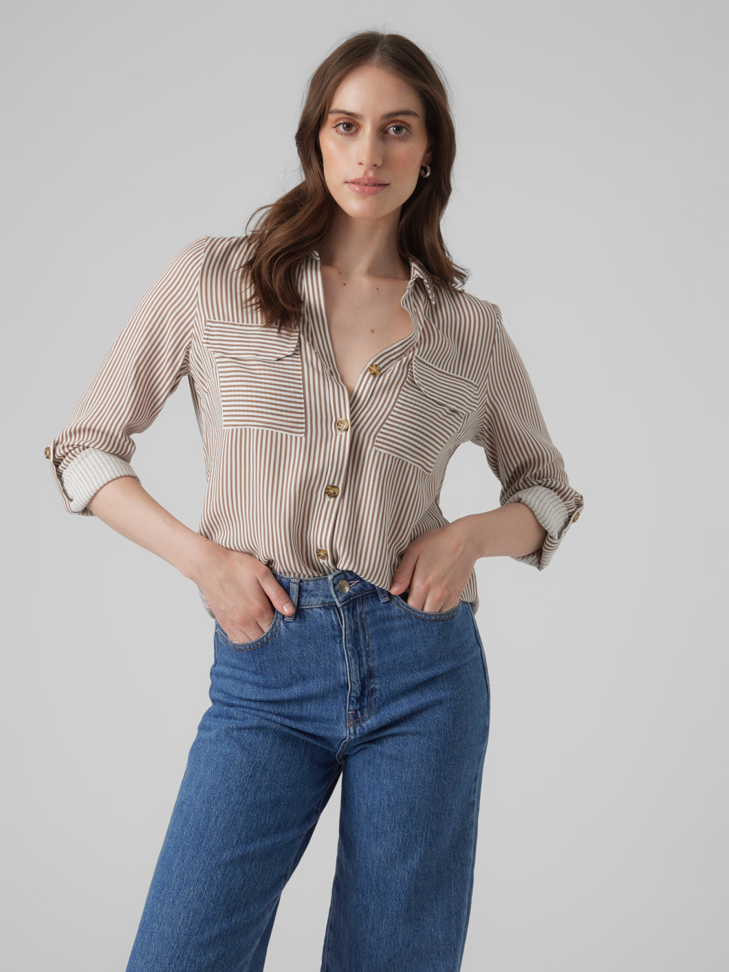 VMBUMPY Shirts - Brown Lentil