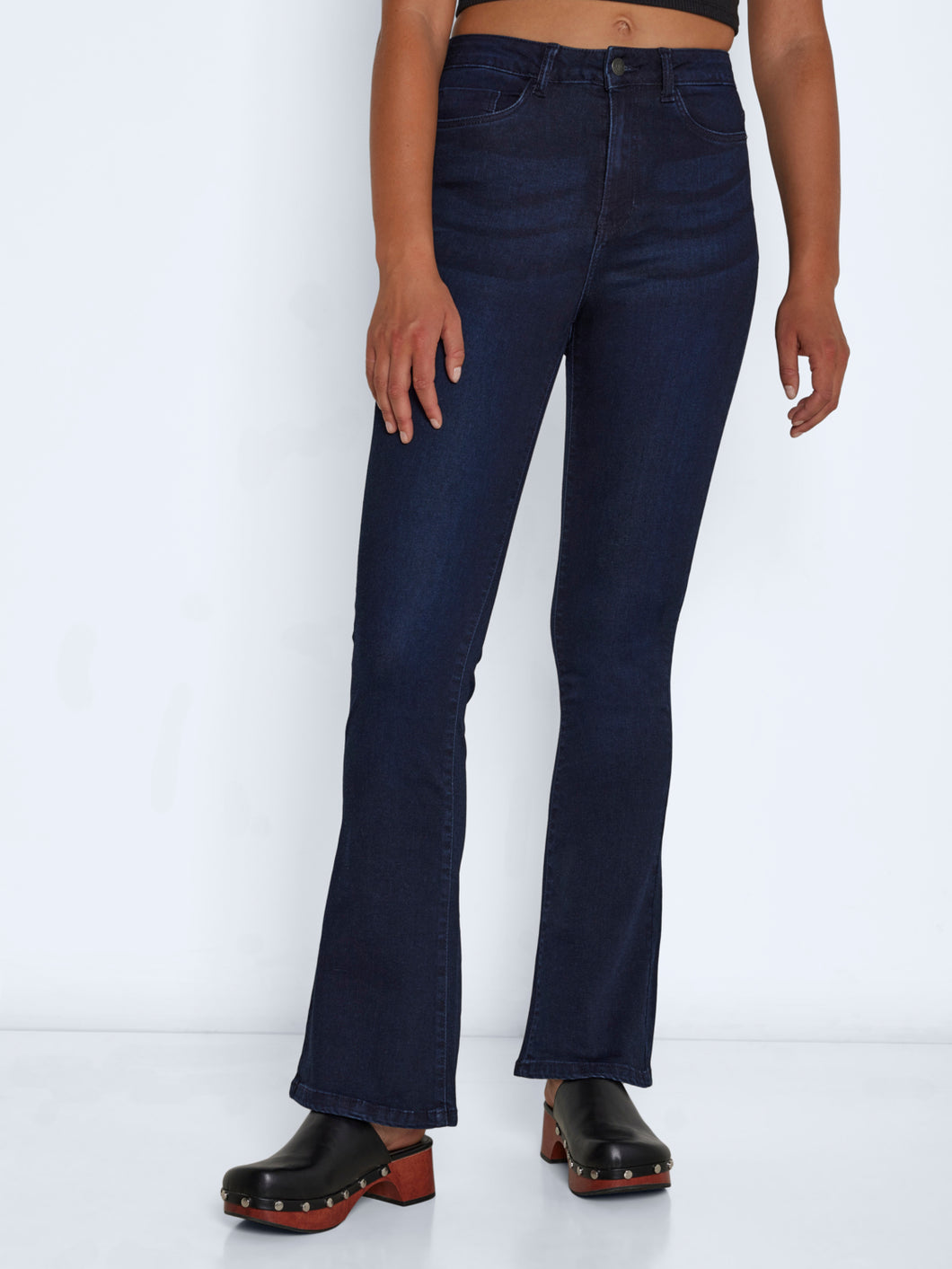 NMSALLIE Jeans - Dark Blue Denim