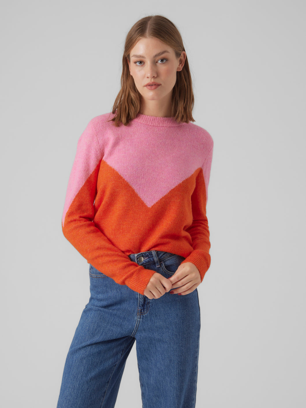 VMPLAZA Pullover - Sachet Pink