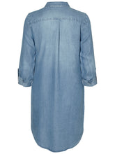 Load image into Gallery viewer, VMSILLA Dress - Light Blue Denim
