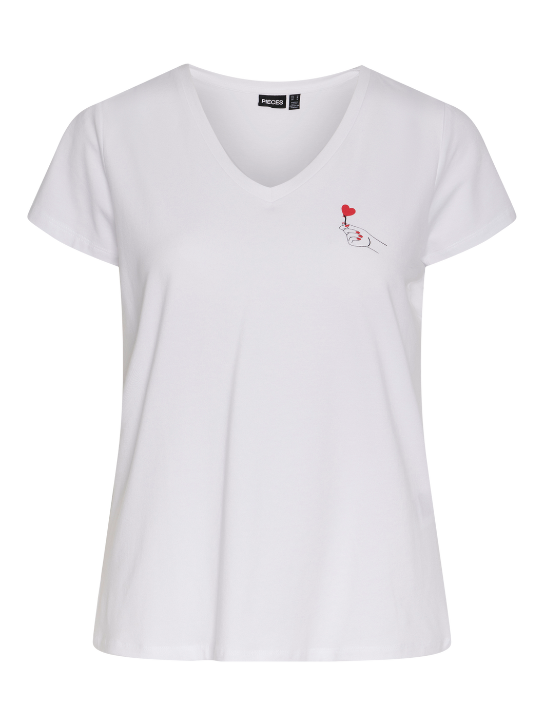 PCMANU T-Shirt - Bright White