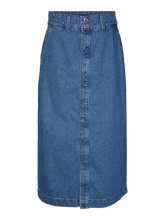 Load image into Gallery viewer, VMJULIA Skirt - Medium Blue Denim
